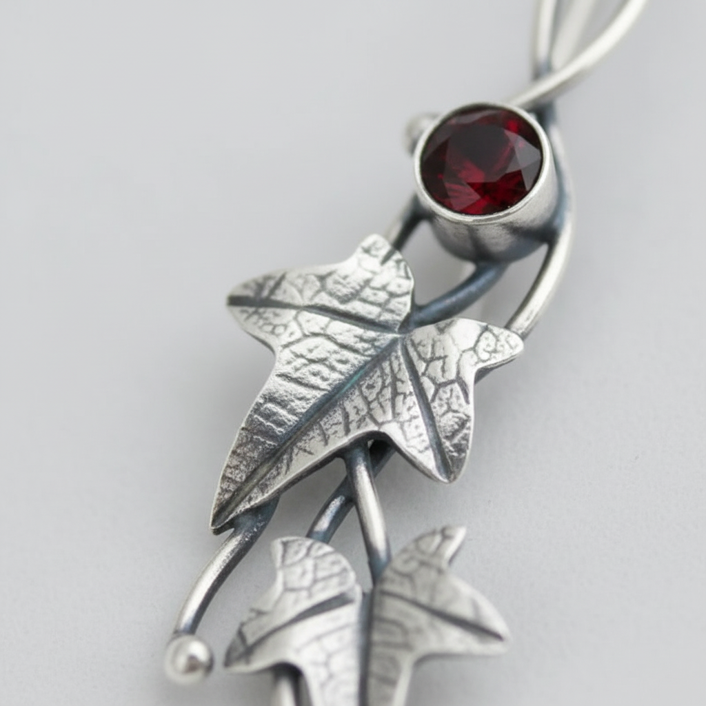 Hängende Ohrringe - LeafShimmer 