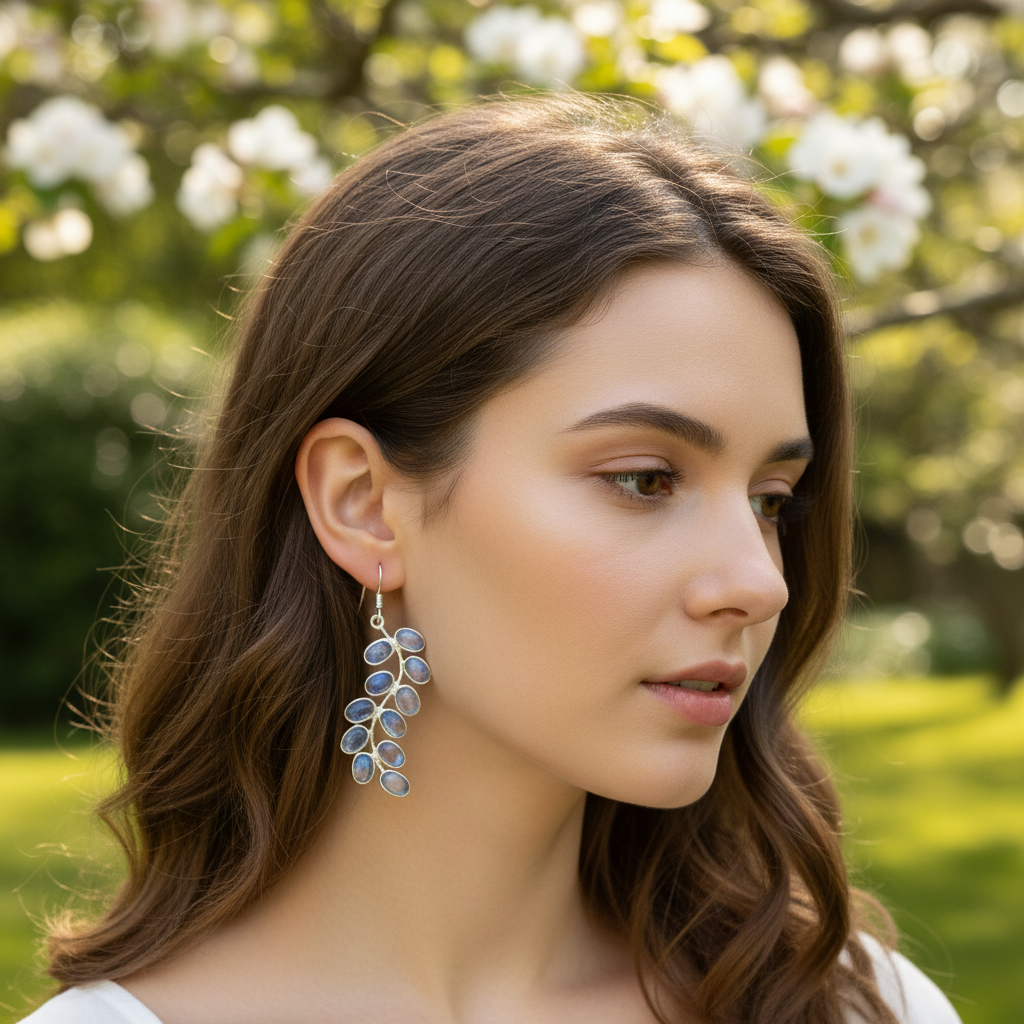 Hängende Ohrringe - Leafly 