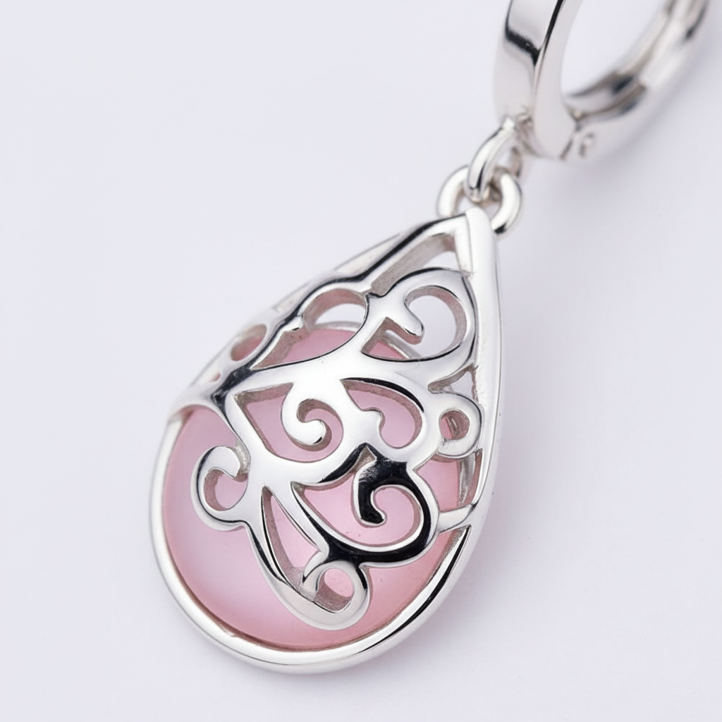 Hängende Silberohrringe - TreeDream 