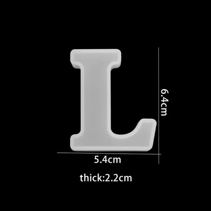 3D Silikonform zum Gießen von Schokoladenbuchstaben – BackSpaß (1+1 Gratis)