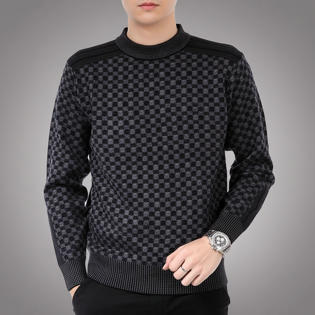 Herren Pullover Mit Rundhalsausschnitt - Andreas