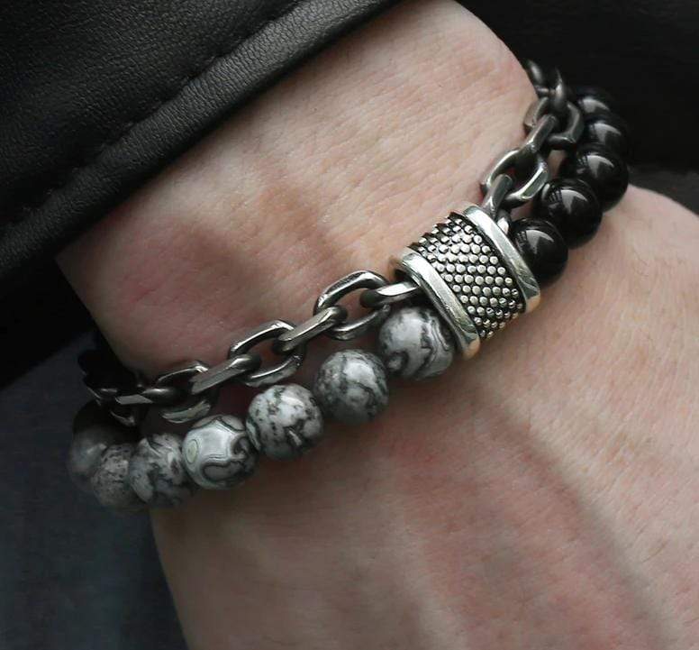 Herrenarmband Aus Jaspis - JasperArm 