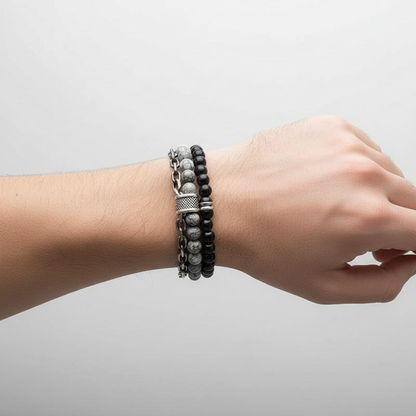 Herrenarmband Aus Jaspis - JasperArm 