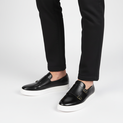 Herrenlederschuh Mit Schnallen - Glenn