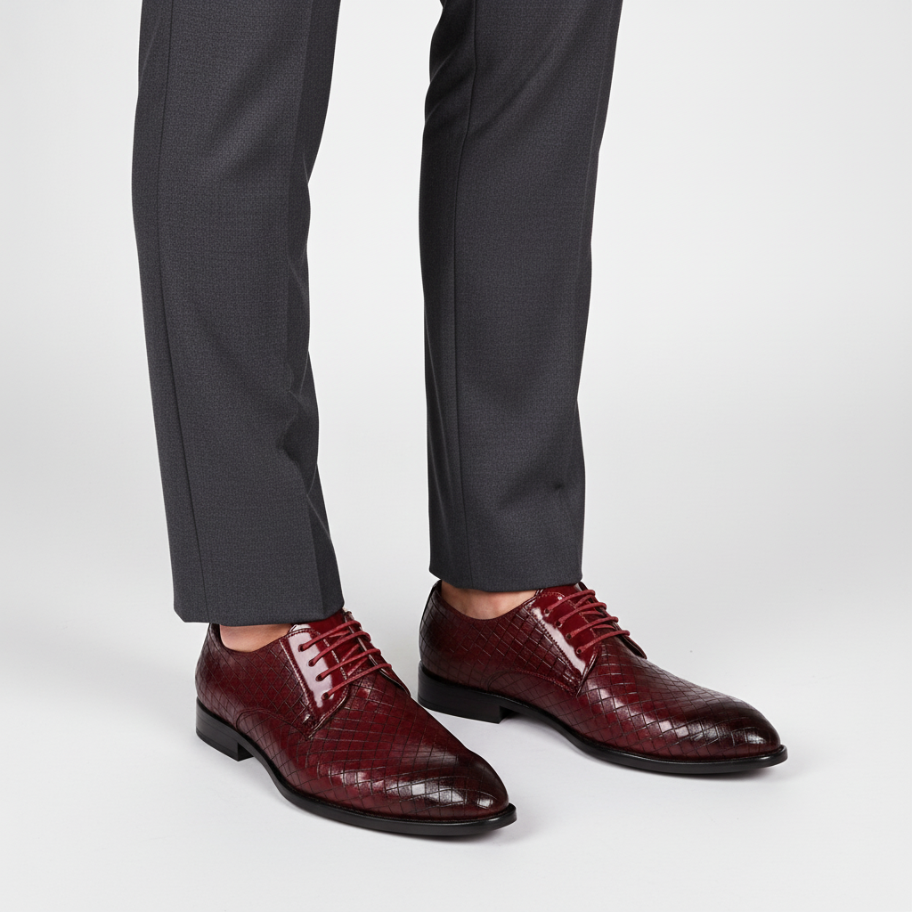 Herrenlederschuh Mit Schnürung - Gordon