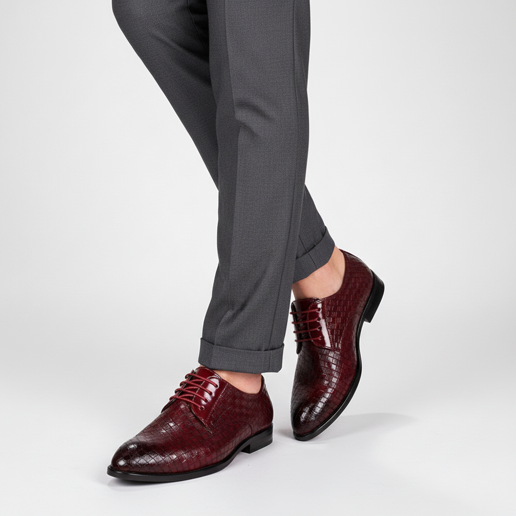 Herrenlederschuh Mit Schnürung - Gordon