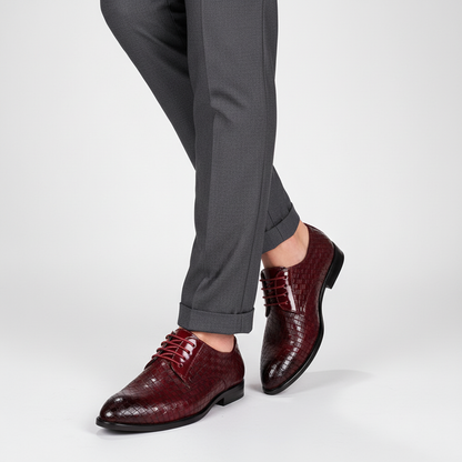 Herrenlederschuh Mit Schnürung - Gordon