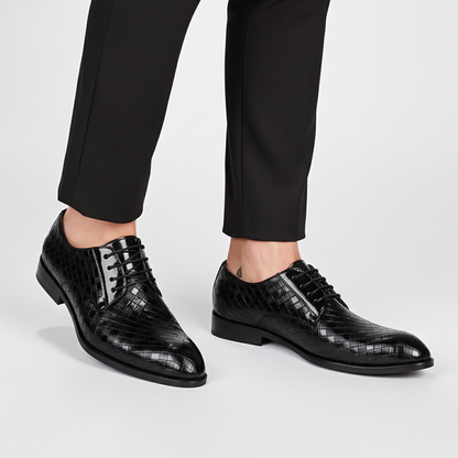 Herrenlederschuh Mit Schnürung - Gordon