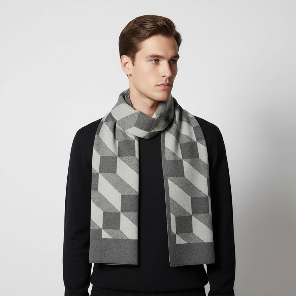 Herrenschal Aus Feinem Kaschmir - Cozyline