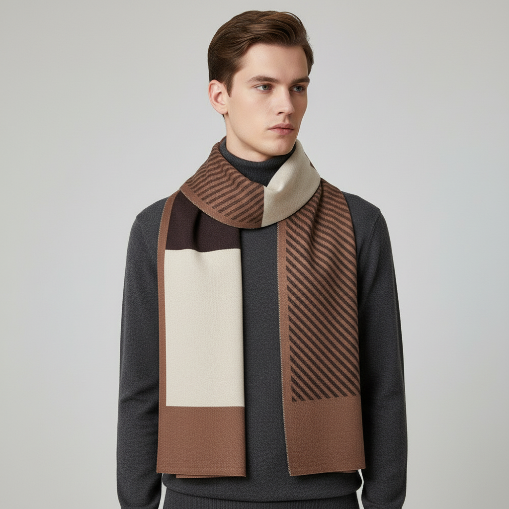 Herrenschal Aus Feinem Kaschmir - Cozyline