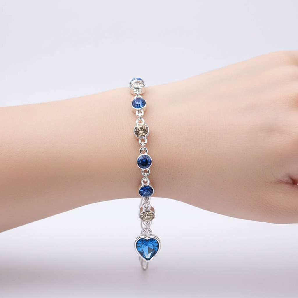 Herzanhänger-Armband - GlimmerHeart 
