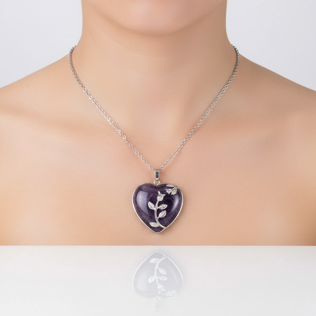 Herzanhänger Mit Kette - LoveChain 