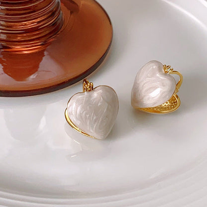 Herzförmiger Ohrstecker - NobleHeart 