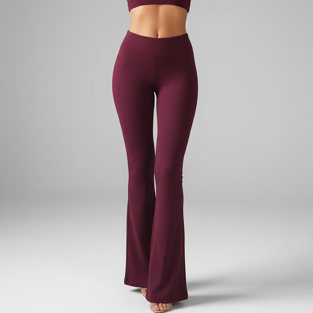 Hoch Taillierte Flared-Hose - Annika