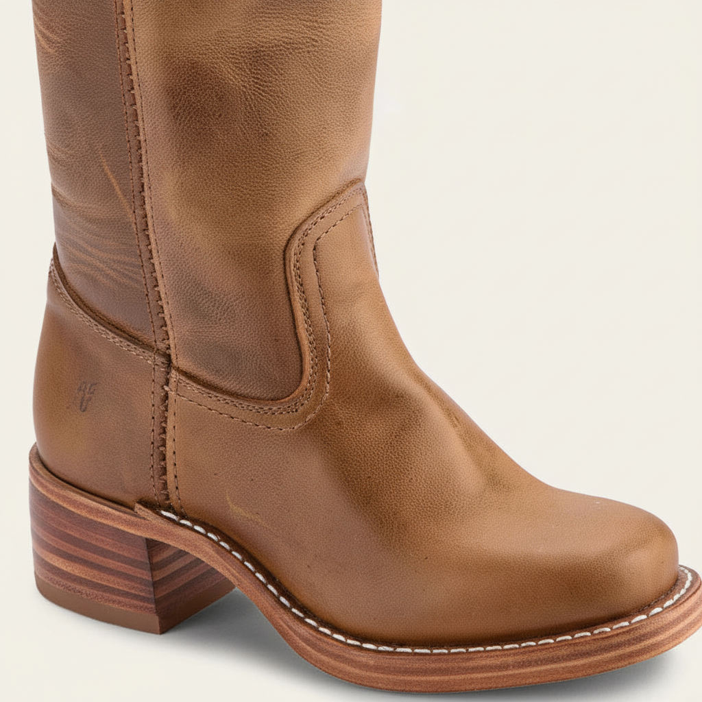 Hochschaft Lederstiefel - Serena