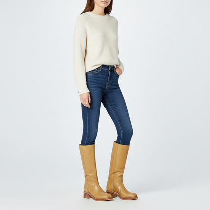 Hochschaft Lederstiefel - Serena