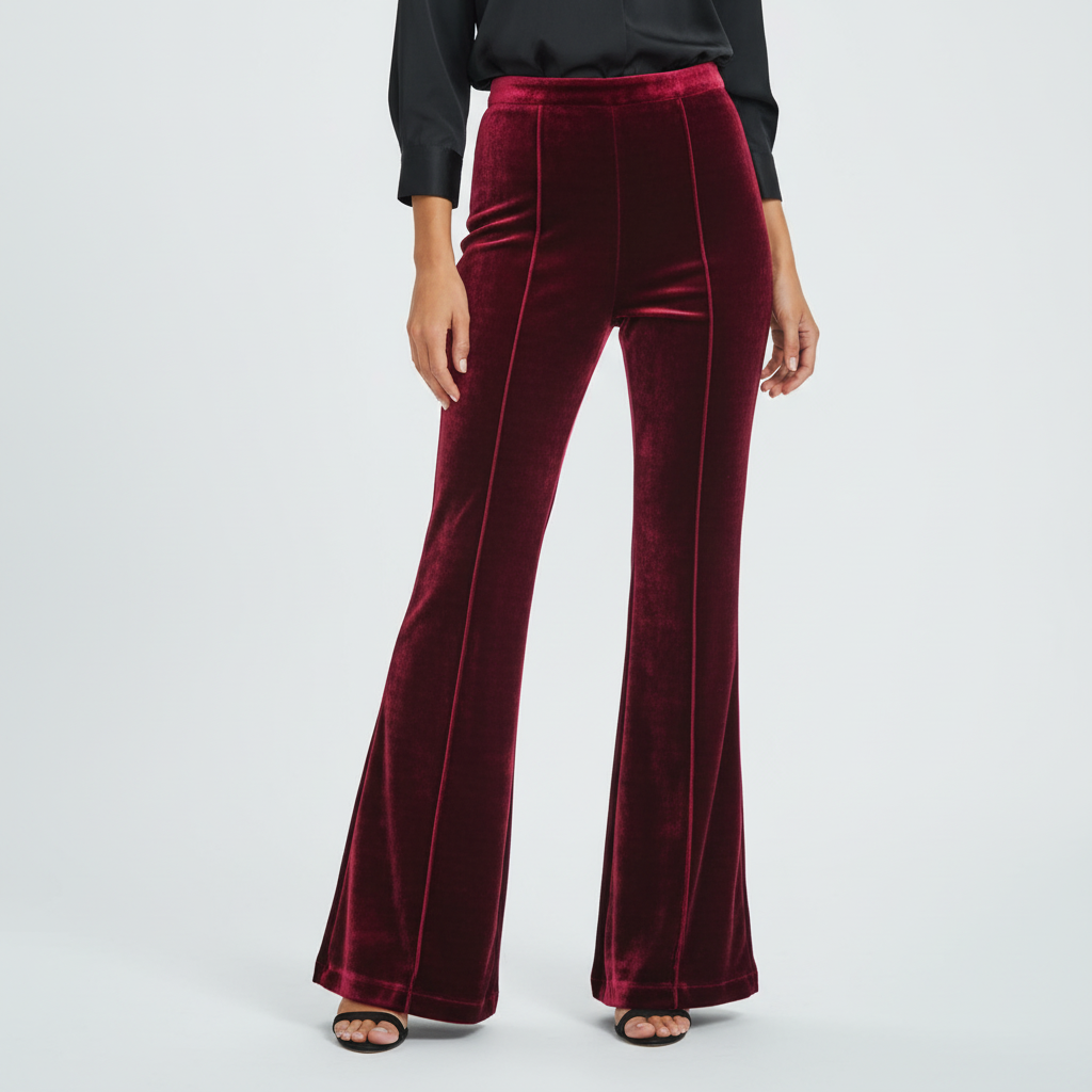 Hochwertige Flared-Hose - Evelynn