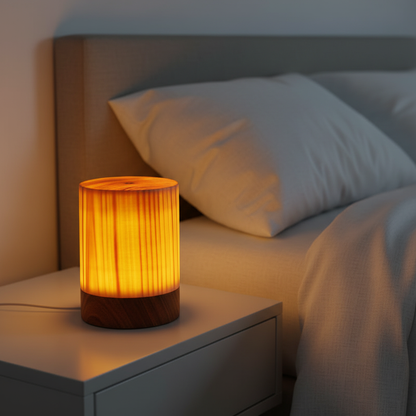 Holzoptik Stimmungsleuchte - Luminraft