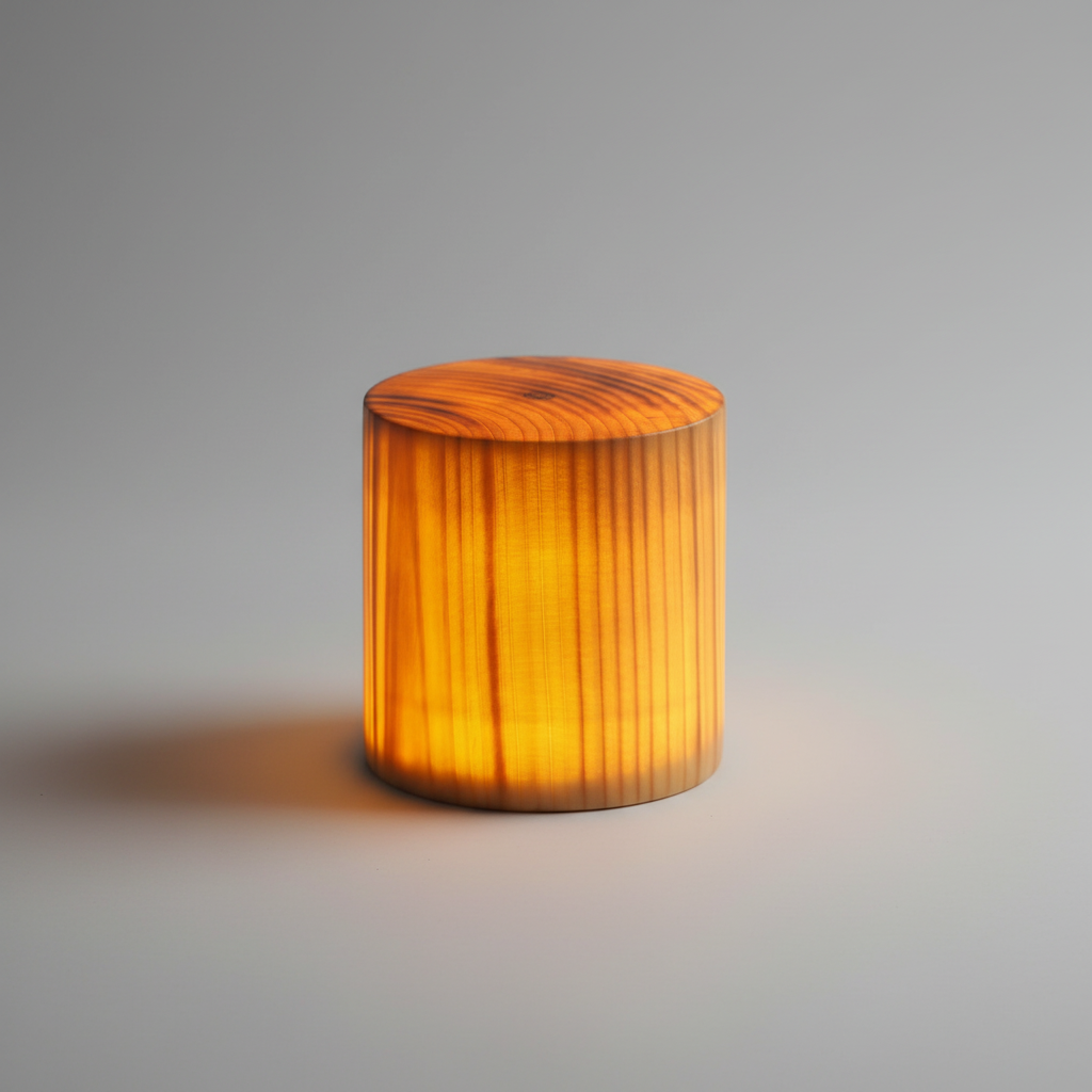 Holzoptik Stimmungsleuchte - Luminraft