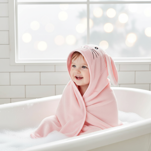 Kapuzen-Babyhandtuch - FluffyTowel