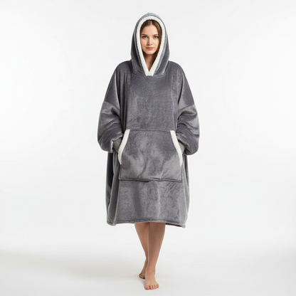 Hoodie Und Decke Kombiniert - SnuggleBlanket