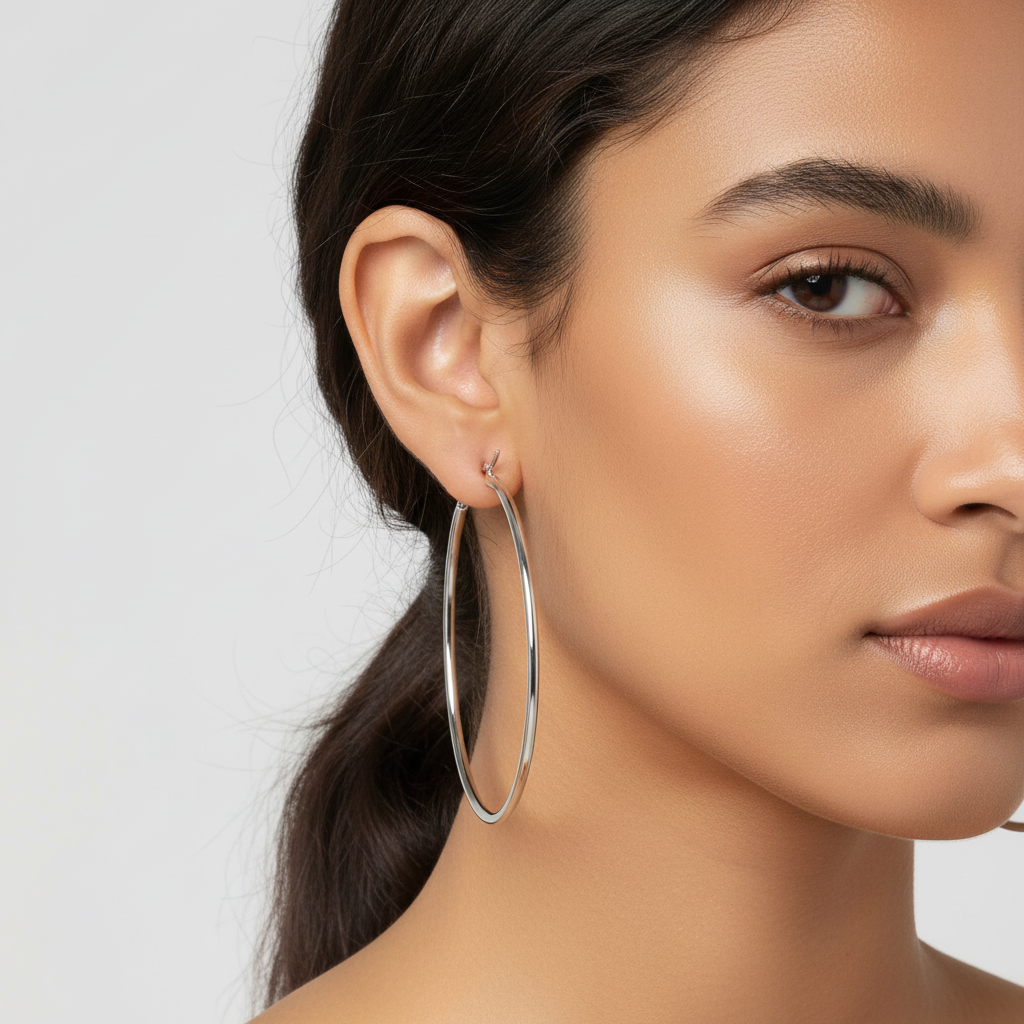 Hoop Ohrringe - SilverHoop 