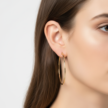 Hoop Ohrringe - SilverHoop 