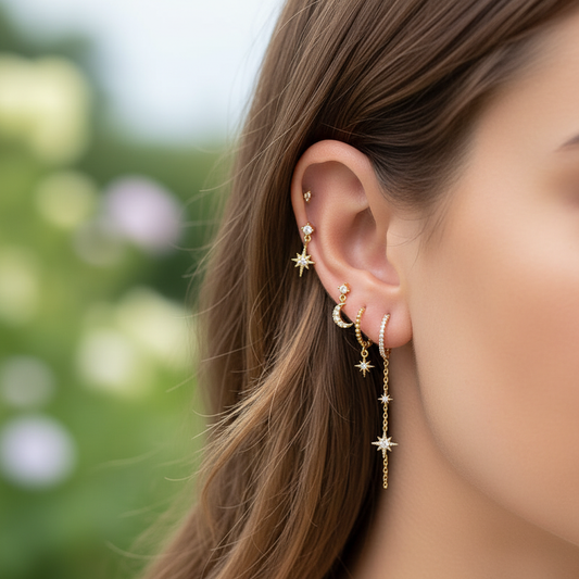 Hypoallergene Ohrringe - LuckySymphony 