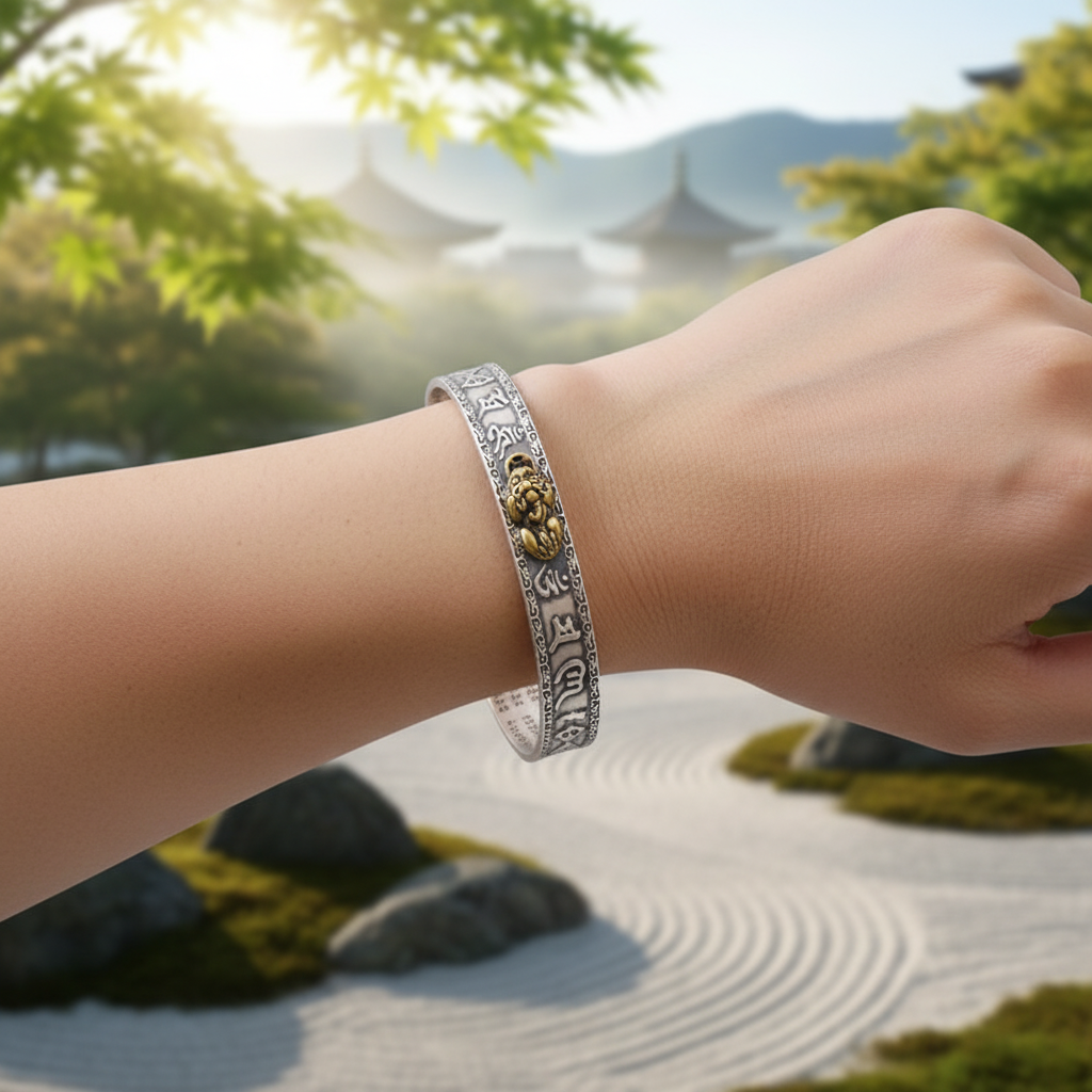 Hypoallergenes Silberarmband - PixiuBand 