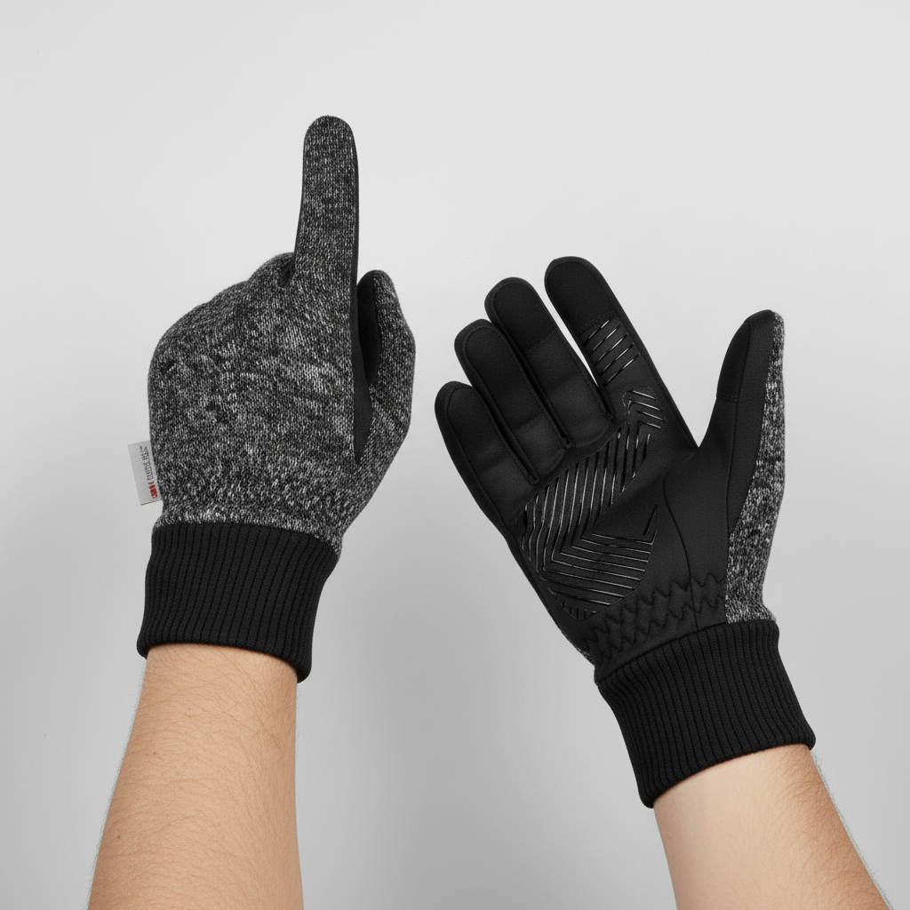 Isolierte Winterhandschuhe Für Herren - WarmGripX