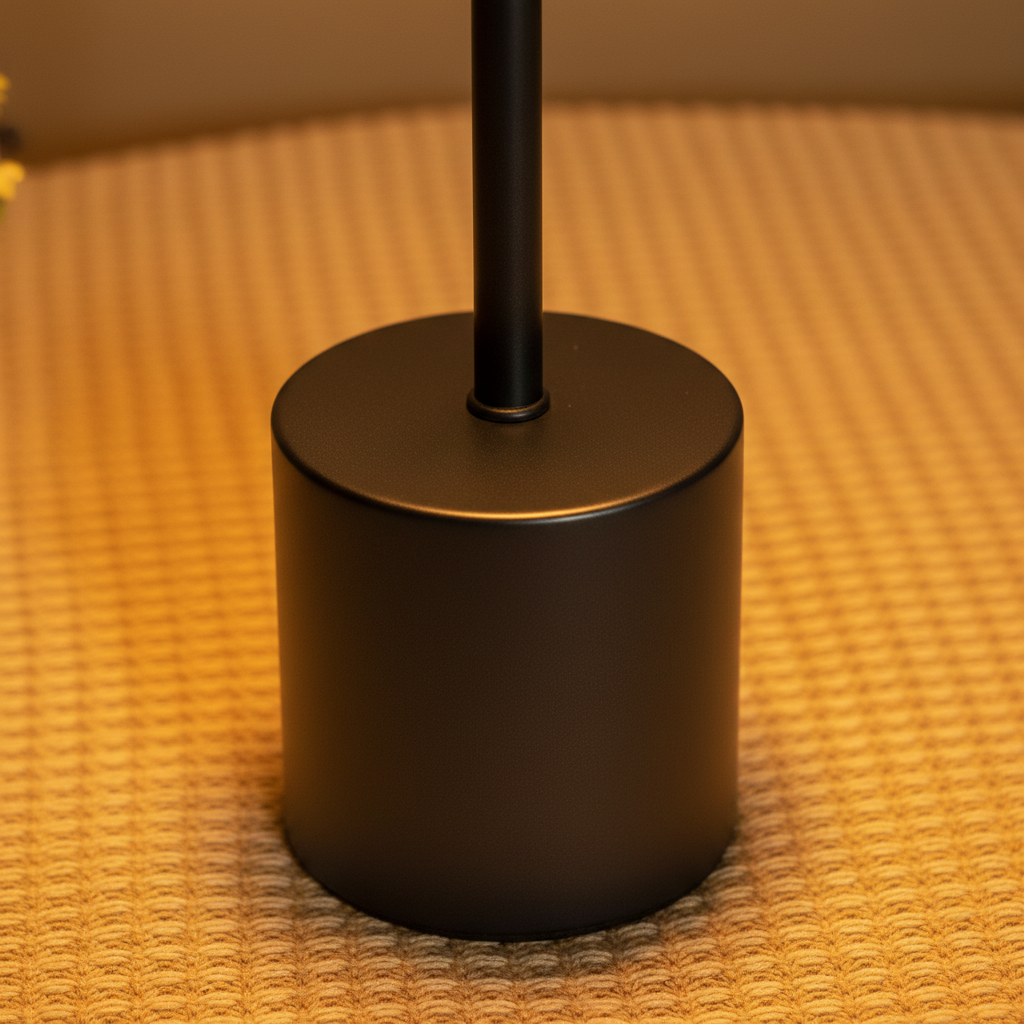 Kabellose LED Tischleuchte Aus Metall - Glowara