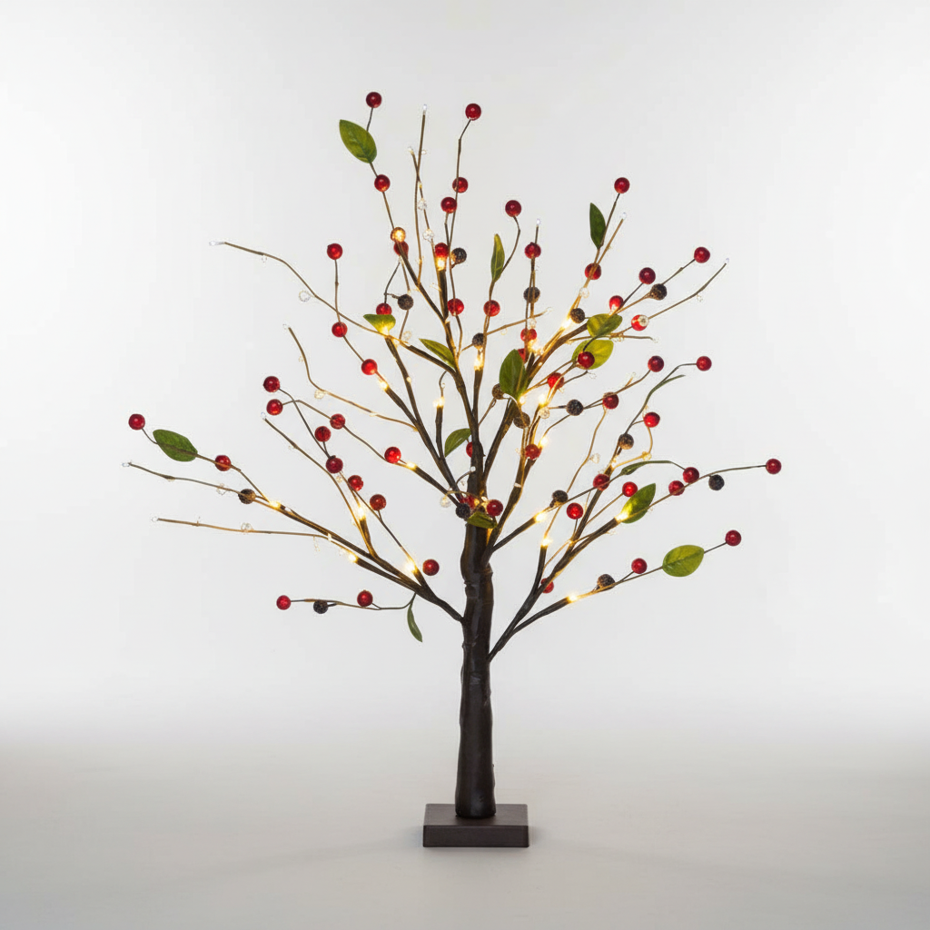 Kabelloser LED Deko Baum - Warmbranch