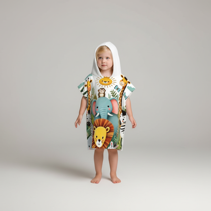 Kapuzencape Für Kinder - AnimalFun