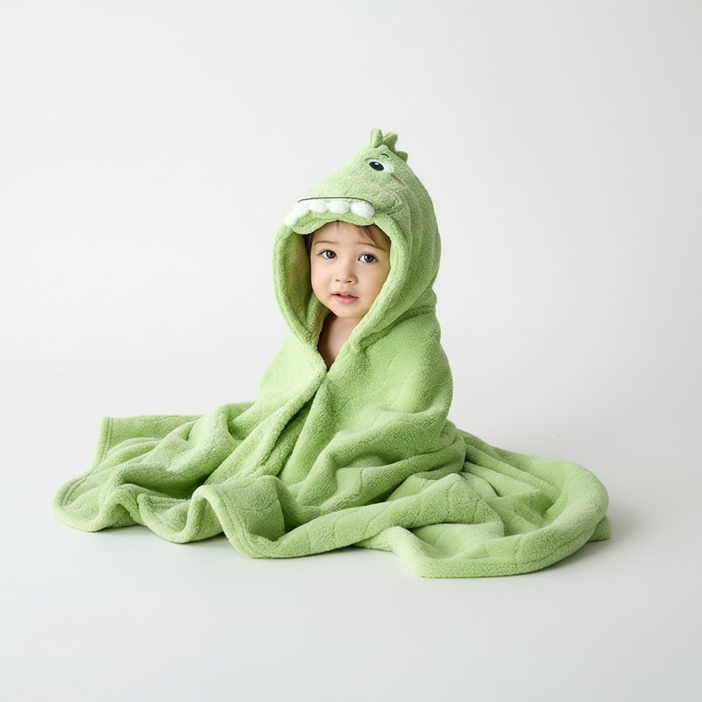 Kapuzenmantel Für Kleinkinder - CozyDino