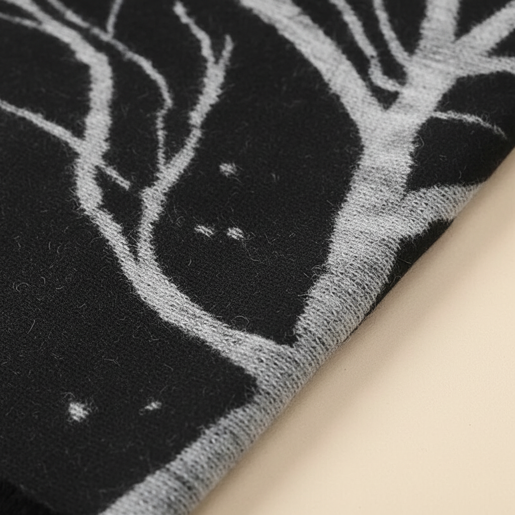 Kariertes Herrenschal Kaschmir Mischgewebe - HeatLoom