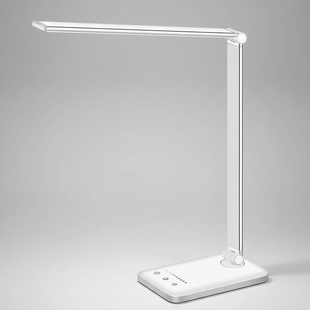 Klappbare Aluminium Tischlampe - BrightFold