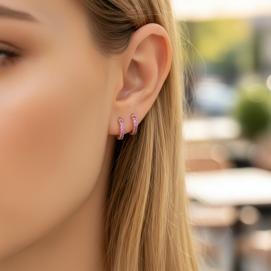 Klassische Creolen - GleamHoops 