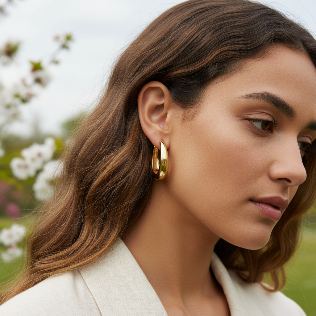 Klassische Creolen - GoldCreole 