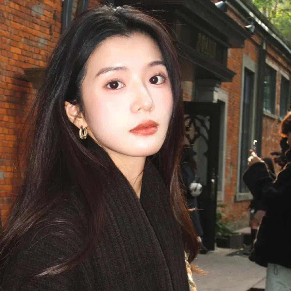 Klassische Goldohrringe - GleamRings 