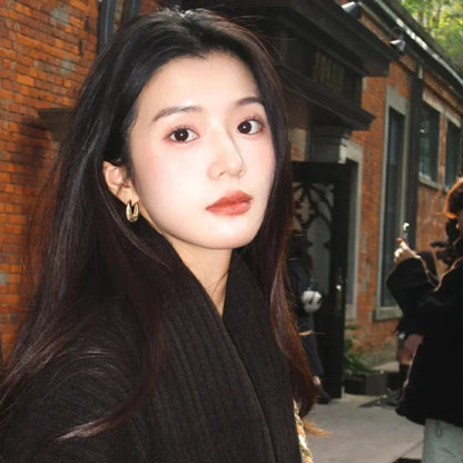 Klassische Goldohrringe - GleamRings 