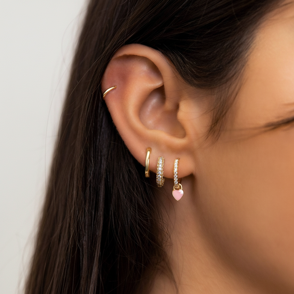 Klassische Zirkonia-Ohrringe - EarringDream 