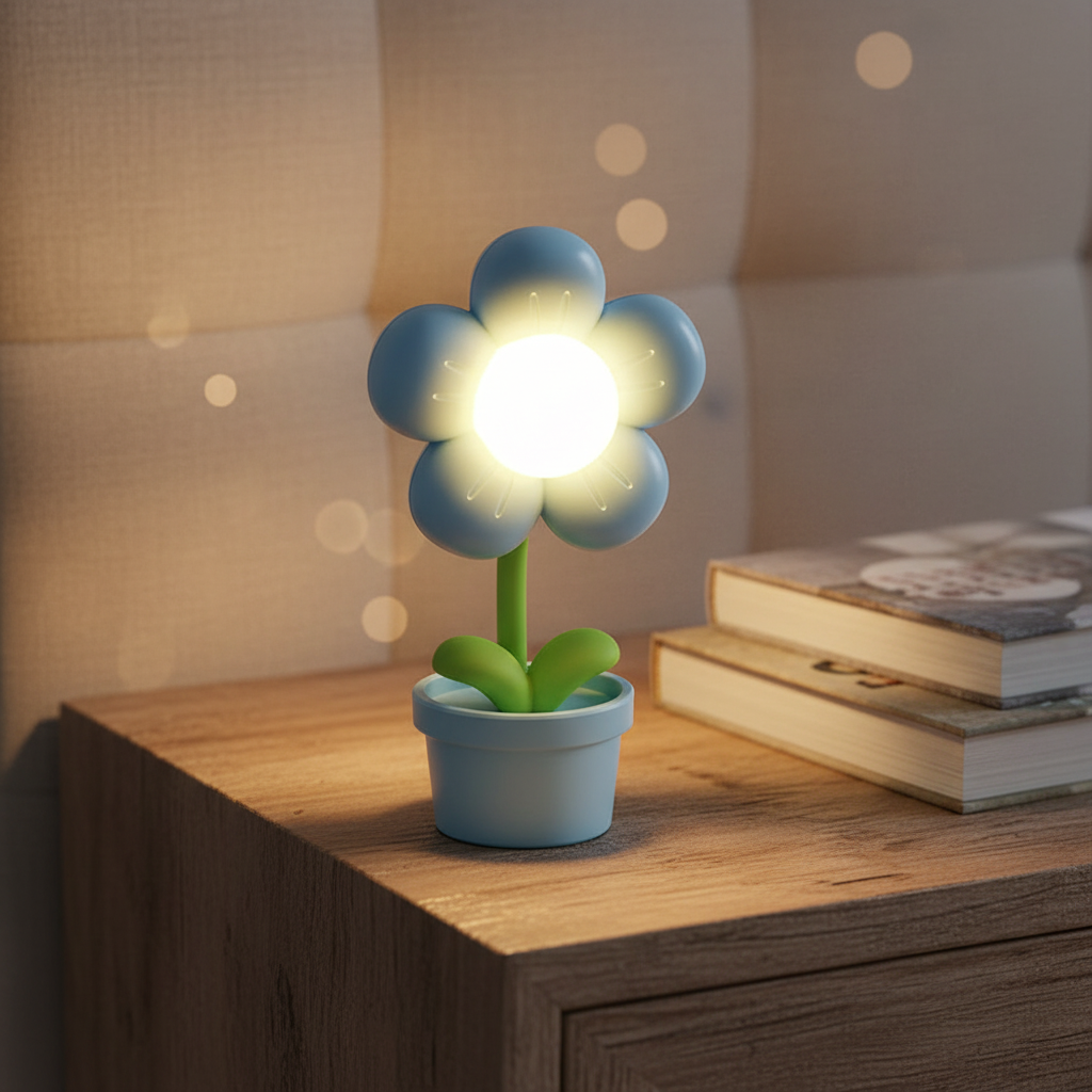 Kleine Kunststoff Tischleuchte - DaisyBeam