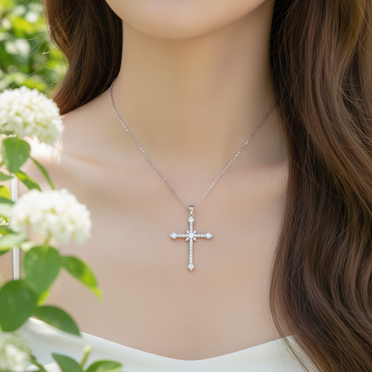 Kreuzanhänger Aus Zirkon - ShimmerCross 