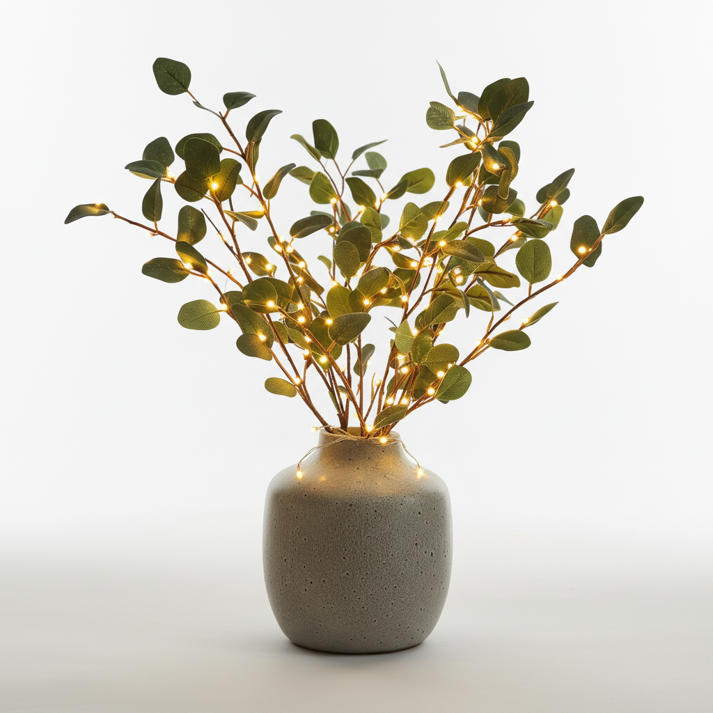 Künstlicher Olivenzweig Mit LEDs - GlowTwiggle