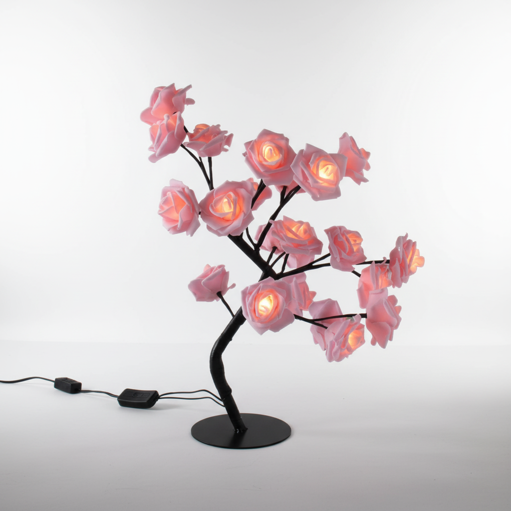 Künstlicher Rosenbaum Lampe - RoseAura