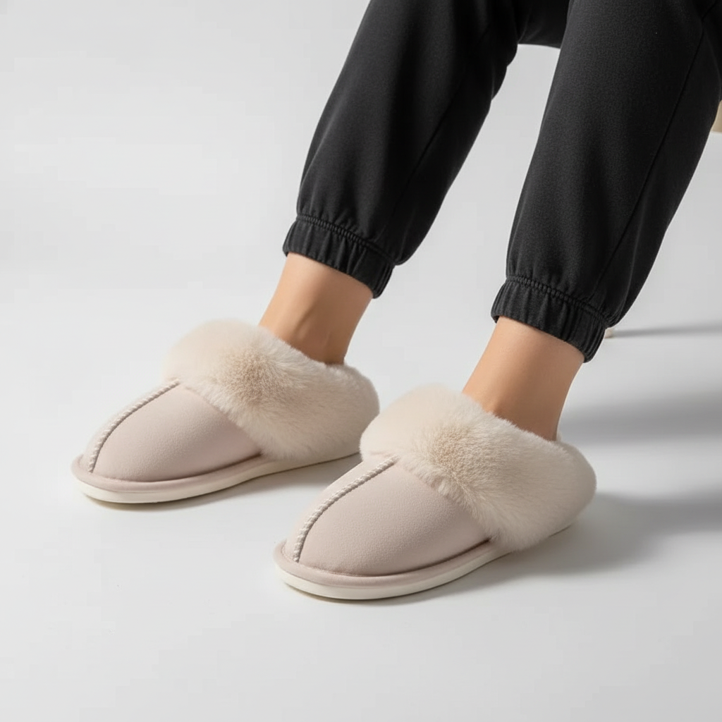 Kunstsuede Außen Mit Plüsch Innen - SnugFluff