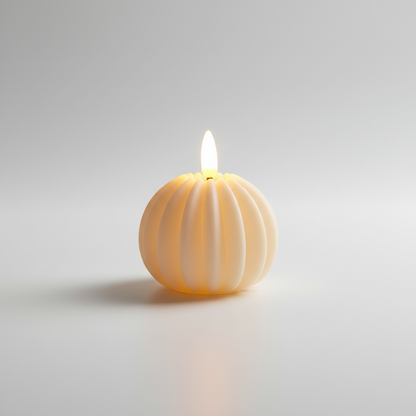 LED Dekokerze Kugelform - WarmAura