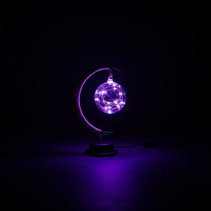 LED Kugel Nachtlicht Mit Seil - Celestiflux