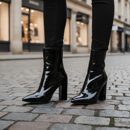 Lackleder Boots - Annalena