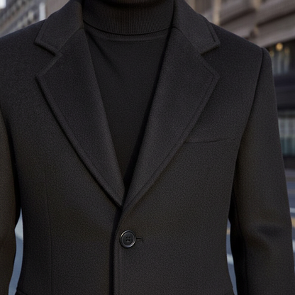 Langer Wollmantel Für Herren -  Daniel